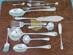 Online Pamono Canteen of Cutlery from Walker & Hall, 1920s, Set of 107