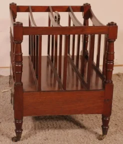 Discount Pamono Canterbury in Mahogany, England, 19th Century