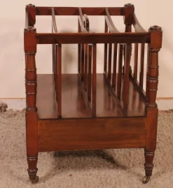 Discount Pamono Canterbury in Mahogany, England, 19th Century