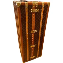 New Pamono Canvas Monogram Trunk from Louis Vuitton, Paris, 1914