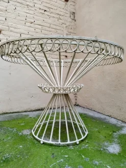 Outlet Pamono Cap Dail Garden Table by Mathieu Matégot, France, 1950s