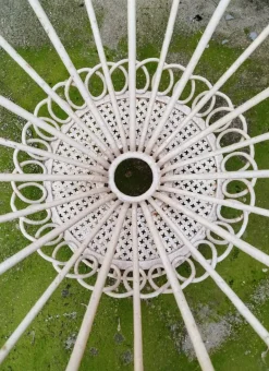 Outlet Pamono Cap Dail Garden Table by Mathieu Matégot, France, 1950s