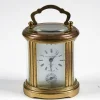 Pamono Cappuccina Alarm Clock with Key by Matthew Norman, 1950s> Clocks