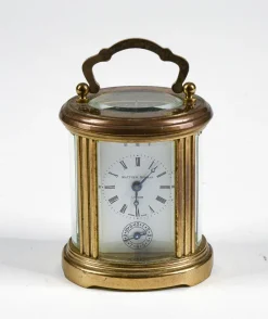 Pamono Cappuccina Alarm Clock with Key by Matthew Norman, 1950s> Clocks