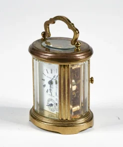Pamono Cappuccina Alarm Clock with Key by Matthew Norman, 1950s> Clocks