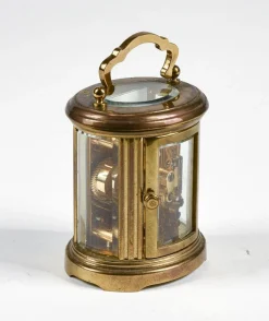 Pamono Cappuccina Alarm Clock with Key by Matthew Norman, 1950s><noscript><img width=