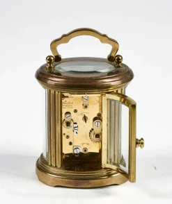 Pamono Cappuccina Alarm Clock with Key by Matthew Norman, 1950s><noscript><img width=