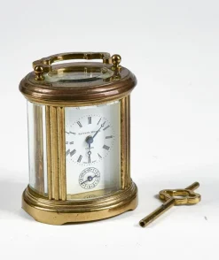 Pamono Cappuccina Alarm Clock with Key by Matthew Norman, 1950s><noscript><img width=