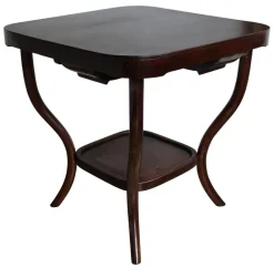 Clearance Pamono Cards Table Model No.8 attributed to Thonet, 1920s