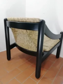 Pamono Carimate Armchair Model 930 by Vico Magistretti for Cassina, 1960s><noscript><img width=