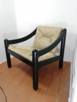 Pamono Carimate Armchair Model 930 by Vico Magistretti for Cassina, 1960s><noscript><img width=
