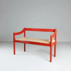 Pamono Carimate Bench by Vico Magistretti for Cassina, 1958