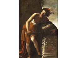 Outlet Pamono Carlo Bononi, The Triumph of David, Oil on Canvas, Early 17th Century, Framed