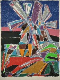 Clearance Pamono Carlos Catasse, Caminos del Quijote, 1989, Lithograph