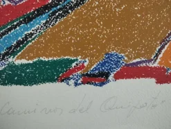 Clearance Pamono Carlos Catasse, Caminos del Quijote, 1989, Lithograph