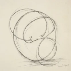 Pamono Carmelo Cappello, Untitled, 20th Century, Ballpoint Pen on Paper><noscript><img width=