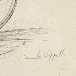 Pamono Carmelo Cappello, Untitled, 20th Century, Ballpoint Pen on Paper><noscript><img width=