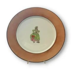 New Pamono Carnevale All'italiana Place Settings from Stella Fatucchi Art Porcelain, Set of 2