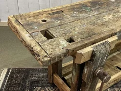 Pamono Carpenters Workbench in Oak and Fir, 1930s><noscript><img width=