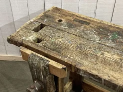 Pamono Carpenters Workbench in Oak and Fir, 1930s><noscript><img width=