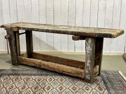 Pamono Carpenters Workbench in Oak and Fir, 1930s><noscript><img width=