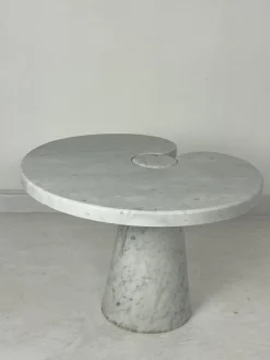 Pamono Carrara Marble Coffee Table by Angelo Mangiarotti for Skipper, 1971><noscript><img width=