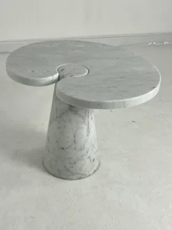 Pamono Carrara Marble Coffee Table by Angelo Mangiarotti for Skipper, 1971><noscript><img width=