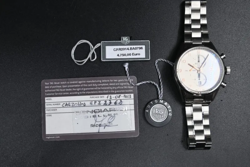 New Pamono Carrera Automatic Mens Watch from Tag Heuer