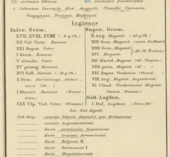 Outlet Pamono Cartographic Overview of Gallic Tribes and Roman Provinces, 1880