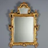 Clearance Pamono Carved and Gilded Rococo Style Mirror