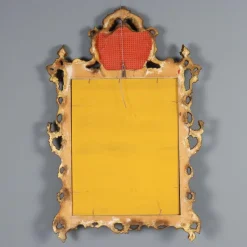 Clearance Pamono Carved and Gilded Rococo Style Mirror