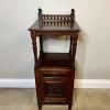 Pamono Carved Mahogany Coal Box, 1900s> Fireplaces And Mantels
