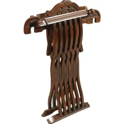 Online Pamono Carved Walnut Desk Chair by Michele Bonciani, 1930s