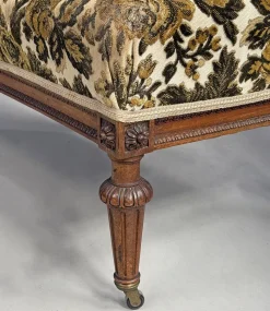 Pamono Carved Wooden Bench, 1880><noscript><img width=