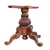 Pamono Carved Wooden Table Base> Coffee & Side Tables