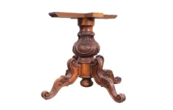 Pamono Carved Wooden Table Base> Coffee & Side Tables