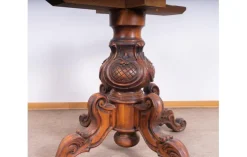 Pamono Carved Wooden Table Base><noscript><img width=