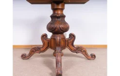 Pamono Carved Wooden Table Base><noscript><img width=