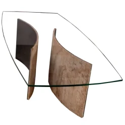 Pamono Casadecor Dining Table in Limestone and Raw Iron by Joaquín Moll for Meddel Spain><noscript><img width=