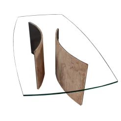 Pamono Casadecor Dining Table in Limestone and Raw Iron by Joaquín Moll for Meddel Spain><noscript><img width=