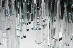 Pamono Cascata Side Table in Crystal Glass by Barberini & Gunnell><noscript><img width=