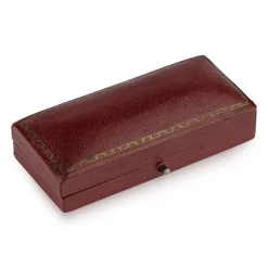 Outlet Pamono Cased 18 Karat Gold & Sapphire Cufflinks by Hans Georg Mautner, Set of 2