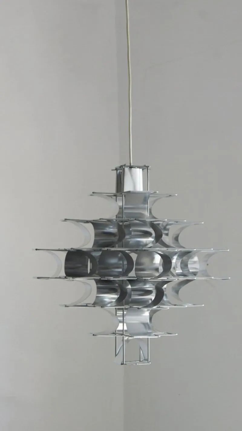 Pamono Cassiope Pendant Lamp by Max Sauze for Max Sauze Studio, France, 1969> Ceiling Lights