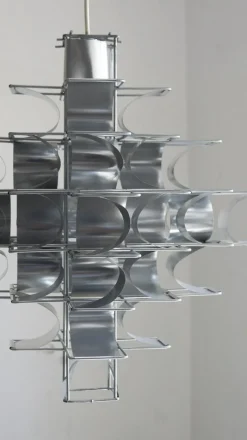 Pamono Cassiope Pendant Lamp by Max Sauze for Max Sauze Studio, France, 1969><noscript><img width=