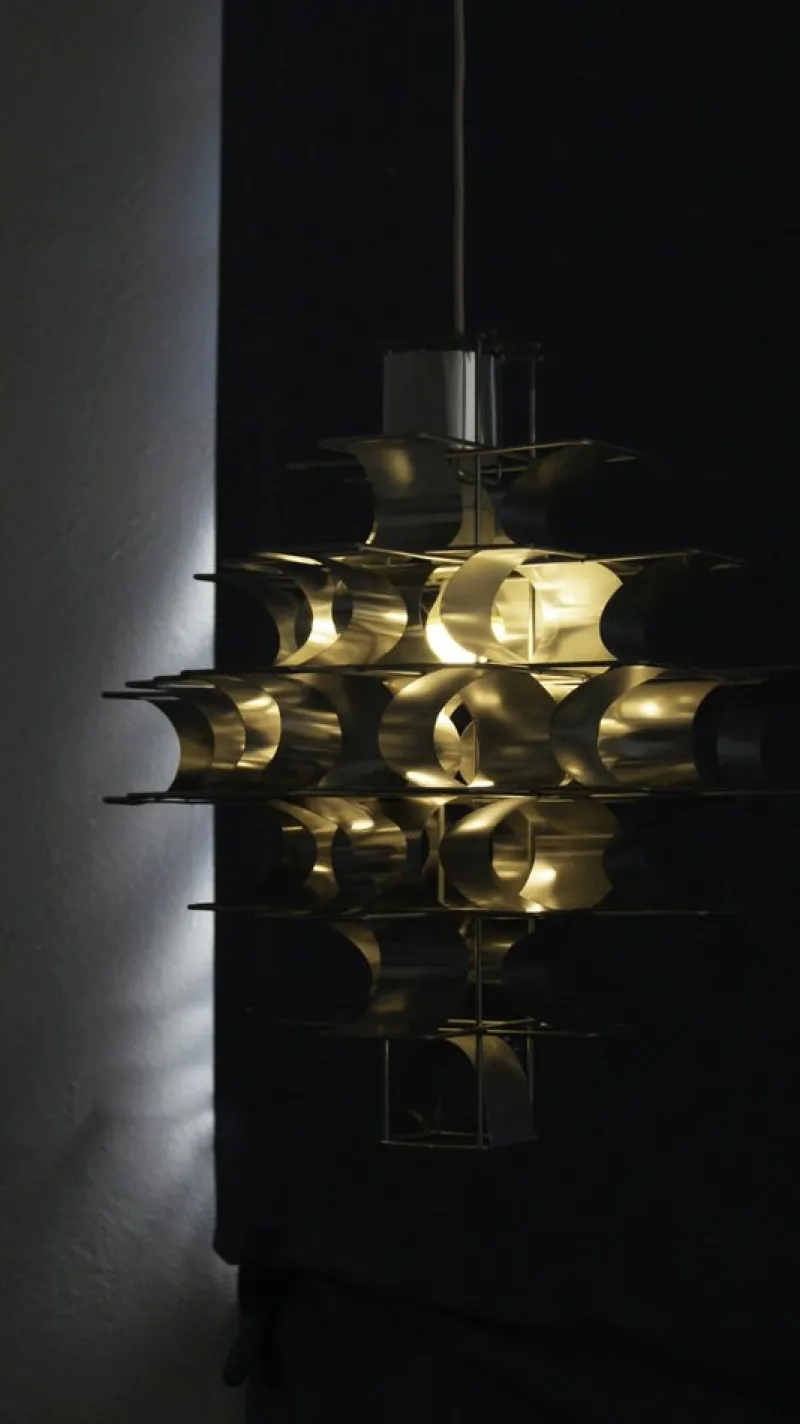 Pamono Cassiope Pendant Lamp by Max Sauze for Max Sauze Studio, France, 1969> Ceiling Lights