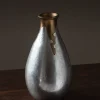 Pamono Cast Aluminum Vase from Philippe Jean, 1970s> Vases
