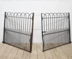 Hot Pamono Cast and Wrought Iron Gates, Set of 2