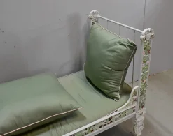 Pamono Cast Iron Bench Bed, 1900s><noscript><img width=
