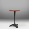 Pamono Cast Iron Bistro Table with Bakelite Top from Louis Vuitton, France, 1930s> Garden Tables