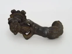 Pamono Cast Iron Cherub Angel Door Knocker, 1800s><noscript><img width=
